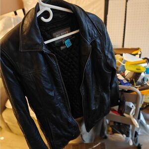 Wilsons Leather Black Jacket